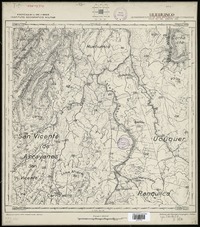 Huehuinco Departamentos de San Antonio y San Fernando [material cartográfico] : República de Chile. Instituto Geográfico Militar.