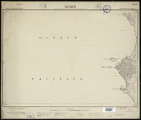 Iquique Sección "i" de la hoja XIII 10 de la carta jeneral de Chile, Departamento de Tarapacá