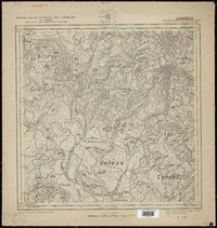 La Dehesa Departamento de Santiago [material cartográfico] : Estado Mayor General del Ejército de Chile. Instituto Geográfico Militar.