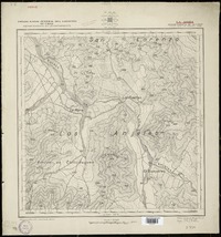 La Mora Departamento de La Ligua [material cartográfico] : Estado Mayor Jeneral del Ejército de Chile. Departamento de Levantamiento.