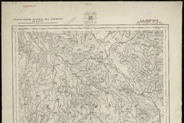 La Mostaza Departamento de Ligua [material cartográfico] : Estado Mayor Jeneral del Ejército de Chile. Departamento de Levantamiento.