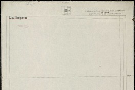 La Negra  [material cartográfico] Estado Mayor Jeneral del Ejército de Chile. Departamento de Levantamiento.