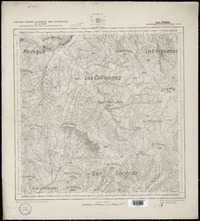 La Ñipa Departamentos de Petorca i Ligua [material cartográfico] : Estado Mayor Jeneral del Ejército de Chile. Departamento de Levantamiento.