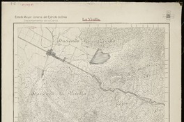 La Vinilla  [material cartográfico] Estado Mayor Jeneral del Ejército de Chile. Departamento de la Carta.