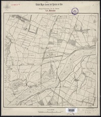 Lo Herrera  [material cartográfico] Estado Mayor Jeneral del Ejército de Chile. Departamento de la Carta ; dibujado por C. Arce.