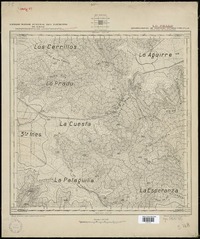 Lo Prado Departamentos de Santiago, Victoria y Melipilla [material cartográfico] : Estado Mayor Jeneral del Ejército de Chile. Departamento de Levantamiento.