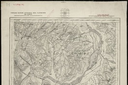 Los Anjeles Departamentos de Ligua y Putaendo [material cartográfico] : Estado Mayor Jeneral del Ejército de Chile. Departamento de Levantamiento.