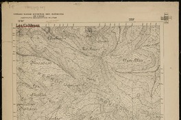 Los Colihues  [material cartográfico] Estado Mayor General del Ejército de Chile. Instituto Geográfico Militar.