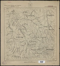 Llancay Departamentos de San Antonio y Melipilla[material cartográfico] : Estado Mayor General del Ejército de Chile. Instituto Geográfico Militar.
