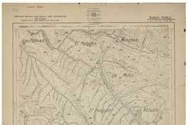 Marga-Marga Departamento de Casablanca [material cartográfico] : Estado Mayor General del Ejército de Chile. Instituto Geográfico Militar.