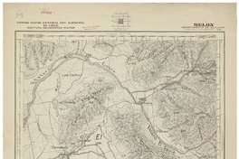Melón Departamento de Quillota [material cartográfico] : Estado Mayor General del Ejército de Chile. Instituto Geográfico Militar.