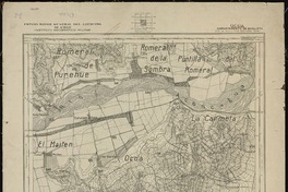 Ocoa Departamento de Quillota [material cartográfico] : Estado Mayor General del Ejército de Chile. Instituto Geográfico Militar.