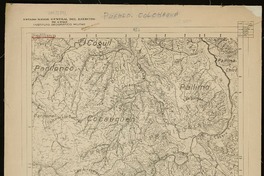 Pailimo  [material cartográfico] Estado Mayor General del Ejército de Chile. Instituto Geográfico Militar.