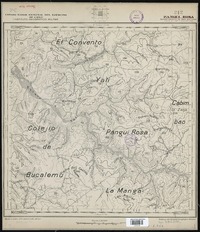 Pangui Rosa Departamento de San Antonio [material cartográfico] : Estado Mayor General del Ejército de Chile. Instituto Geográfico Militar.