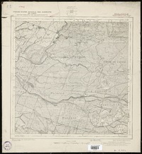 Pelarco Departamento de Talca [material cartográfico] : Estado Mayor Jeneral del Ejército de Chile. Departamento de Levantamiento.