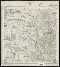 Peñalolén Departamento de Santiago [material cartográfico] : Instituto Geográfico Militar de Chile.