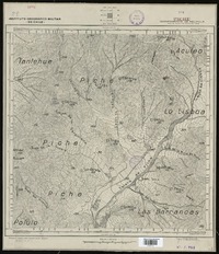 Piche Departamento de Melipilla [material cartográfico] : Instituto Geográfico Militar de Chile.