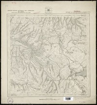 Placilla Departamento de Valparaíso y Casablanca [material cartográfico] : Estado Mayor General del Ejército de Chile. Instituto Geográfico Militar.