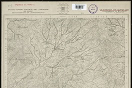 Quebrada de Alvarado Departamento de Quillota [material cartográfico] : Estado Mayor Jeneral del Ejército de Chile. Departamento de Levantamiento.