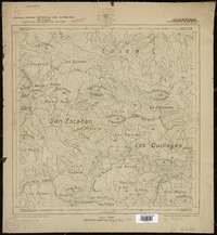 Quelentaro Departamento de San Antonio [material cartográfico] : Estado Mayor General del Ejército de Chile. Instituto Geográfico Militar.