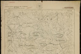 Quelentaro Departamento de San Antonio [material cartográfico] : Estado Mayor General del Ejército de Chile. Instituto Geográfico Militar.