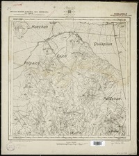 Quilapilun Departamento de Santiago [material cartográfico] : Estado Mayor Jeneral del Ejército de Chile. Departamento de Levantamiento.