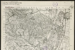 Quillota  [material cartográfico] Estado Mayor Jeneral del Ejército de Chile. Departamento de la Carta.