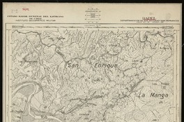 Rapel Departamentos de San Antonio y San Fernando [material cartográfico] : Estado Mayor General del Ejército de Chile. Instituto Geográfico Militar.