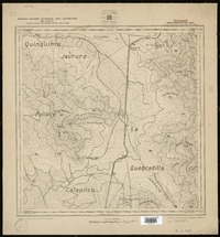 Rayado Departamento de Ligua [material cartográfico] : Estado Mayor General del Ejército de Chile. Instituto Geográfico Militar.