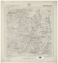 Rinconada de Los Andes Departamento de Los Andes [material cartográfico] : Estado Mayor Jeneral del Ejército de Chile. Departamento de Levantamiento.