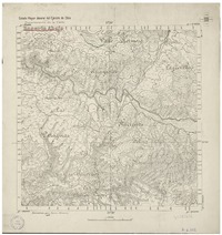 Rosario Abajo  [material cartográfico] Estado Mayor Jeneral del Ejército de Chile. Departamento de la Carta ; levantada por el Teniente Monardez.