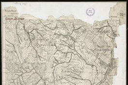 San Diego  [material cartográfico] Estado Mayor .... Departamento ... ; levantado por Teniente Carrasco.