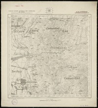 San Esteban Departamento de Los Andes [material cartográfico] : Estado Mayor Jeneral del Ejército de Chile. Departamento de Levantamiento.