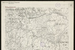 San Miguel  [material cartográfico] Instituto Geográfico Militar de Chile.