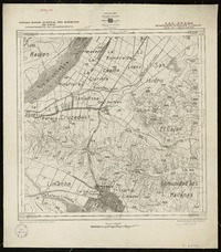 San Pedro Departamento de Quillota y Limache [material cartográfico] : Estado Mayor Jeneral del Ejército de Chile. Departamento de Levantamiento.
