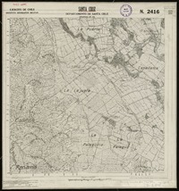 Santa Cruz Departamento de Santa Cruz[material cartográfico] : Ejército de Chile. Instituto Geográfico Militar.