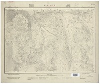 Tarapacá Departamento de Tarapacá [material cartográfico] : Oficina de Mensura de Tierras ; topógrafo M. Rodríguez.