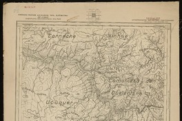 Ucúquer Departamentos de San Antonio y San Fernando [material cartográfico] : Estado Mayor General del Ejército de Chile. Instituto Geográfico Militar.