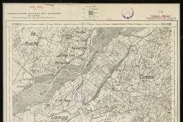 Villa Prat Departamento de Lontué [material cartográfico] : Estado Mayor Jeneral del Ejército de Chile. Departamento de Levantamiento.