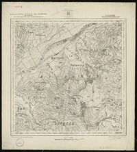 Vitahue Departamento de Ligua [material cartográfico] : Estado Mayor Jeneral del Ejército de Chile. Departamento de Levantamiento.