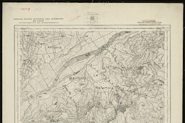 Vitahue Departamento de Ligua [material cartográfico] : Estado Mayor Jeneral del Ejército de Chile. Departamento de Levantamiento.