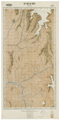 San José de Maipo Santiago [material cartográfico] : Instituto Geográfico Militar de Chile.