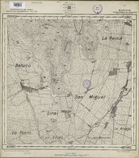 Batuco Departamento de Santiago [material cartográfico] : República de Chile Instituto Geográfico Militar.