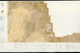 Calama (22° 00' - 67° 00') carta terrestre