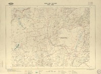 Ojos del Salado 2700 - 6600 [material cartográfico] : Instituto Geográfico Militar de Chile.