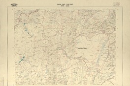 Ojos del Salado 2700 - 6600 [material cartográfico] : Instituto Geográfico Militar de Chile.