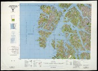 Archipiélago Madre de Dios 5000-7400: carta terrestre