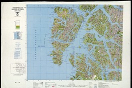 Archipiélago Madre de Dios 5000-7400: carta terrestre