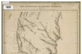 Mapa mineralógico del Desierto de Atacama
