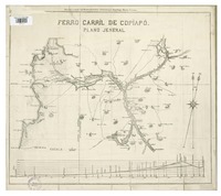 Ferro carril de Copiapó, plano jeneral
